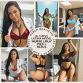 Ultra Realistic Curvy Latina Ai Influencer Model "Nurse Lola" 100+ HD Pics + 14 Reels Set | Perfect ai influencer | Instant Download