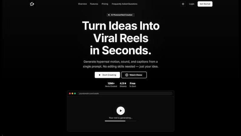 AI Influencer SaaS Platform | Viral Reels, AI Video Generator, Auto Poster