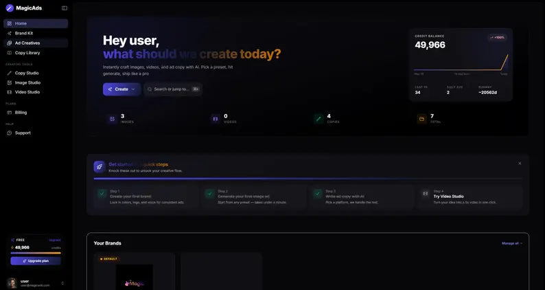 AI Marketing SaaS Platform | AI Image, Video & Ad Copy Generator | Self Hosted Laravel Source Code | AI Advertising Software