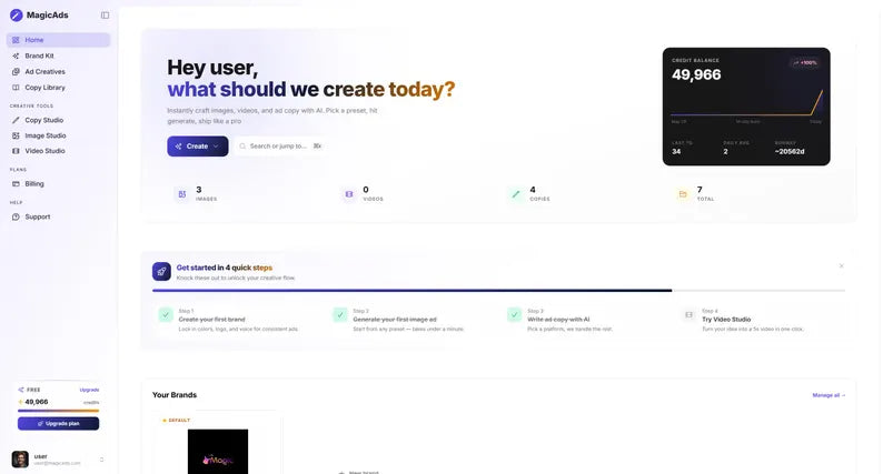 AI Marketing SaaS Platform | AI Image, Video & Ad Copy Generator | Self Hosted Laravel Source Code | AI Advertising Software